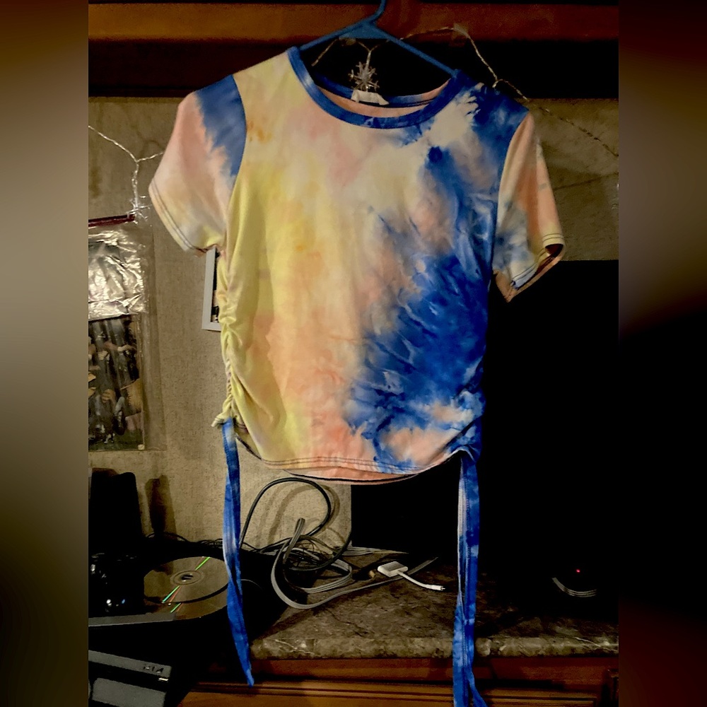 Tie dye crop top